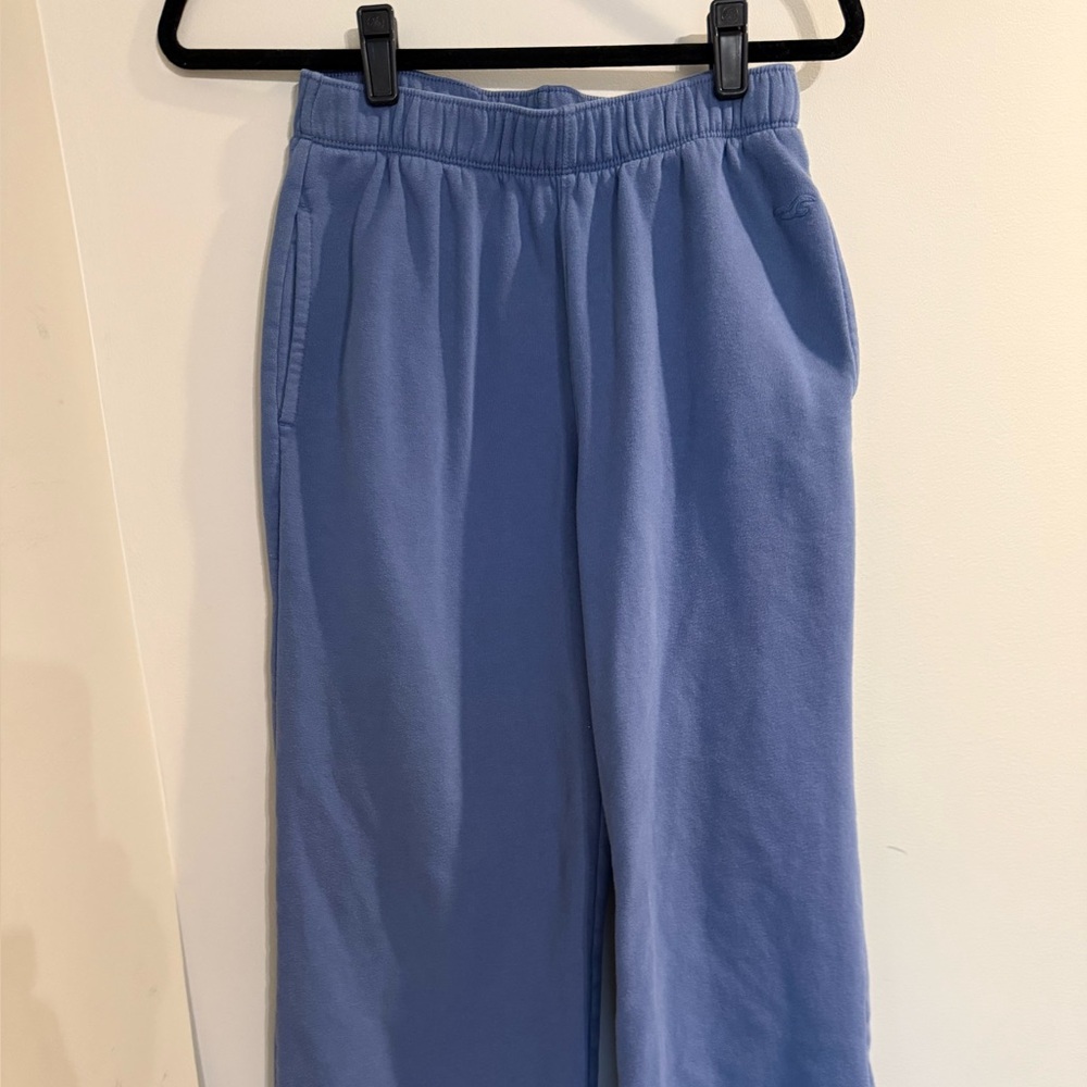 Hollister Blue Wide Leg Pants